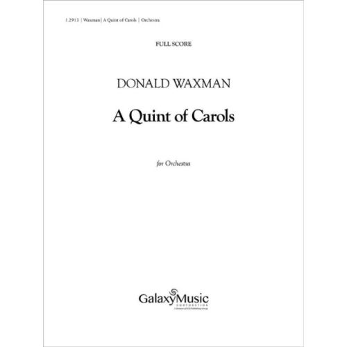 Waxman, Donald - A Quint of...