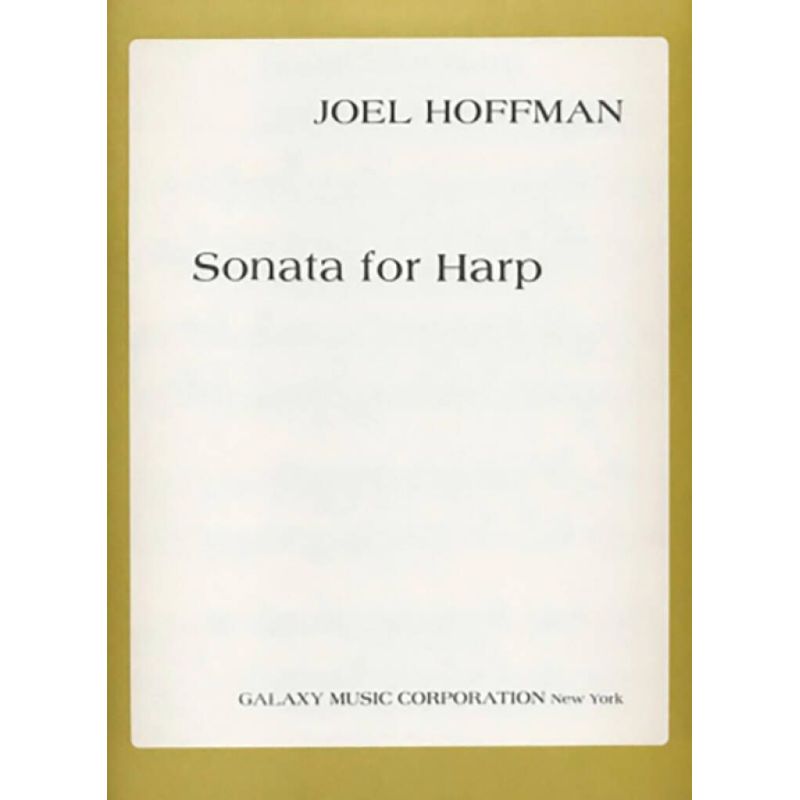 Hoffman, Joel - Sonata for Harp