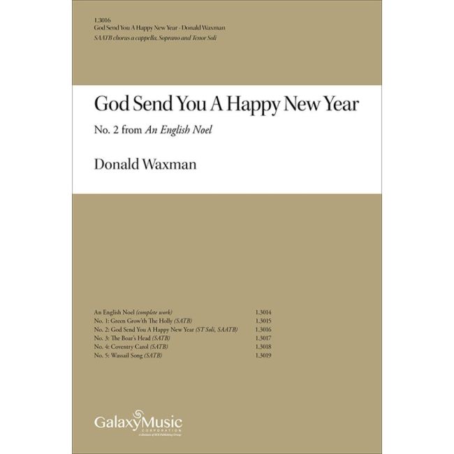 Waxman, Donald - An English Noel: God Send You A Happy New Year