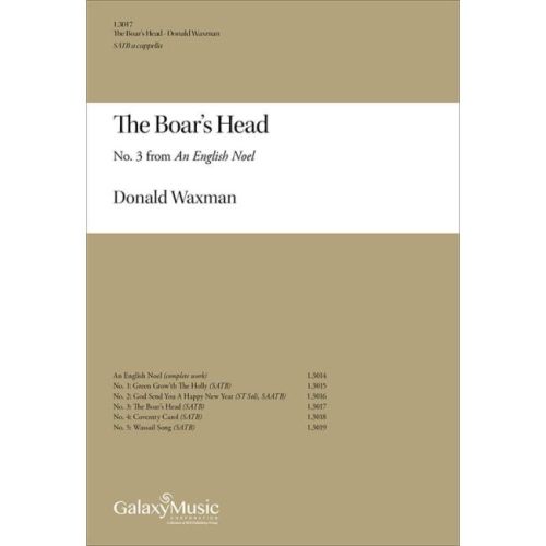 Waxman, Donald - An English...