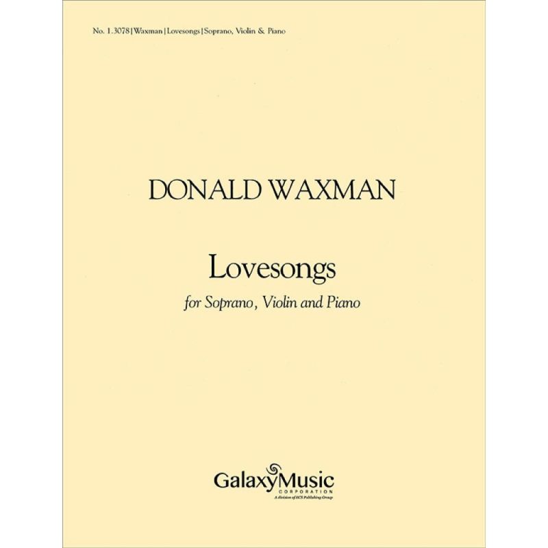 Waxman, Donald - Lovesongs