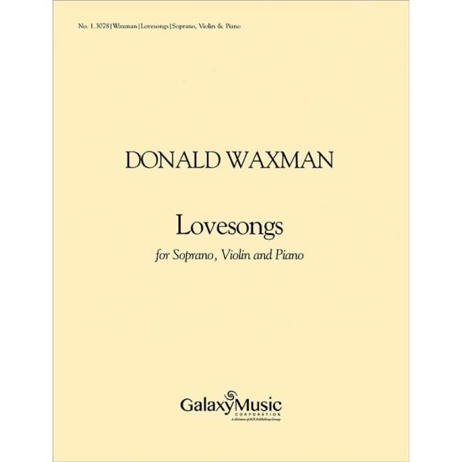 Waxman, Donald - Lovesongs