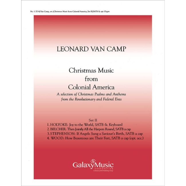 Christmas Music from Colonial America, Set II