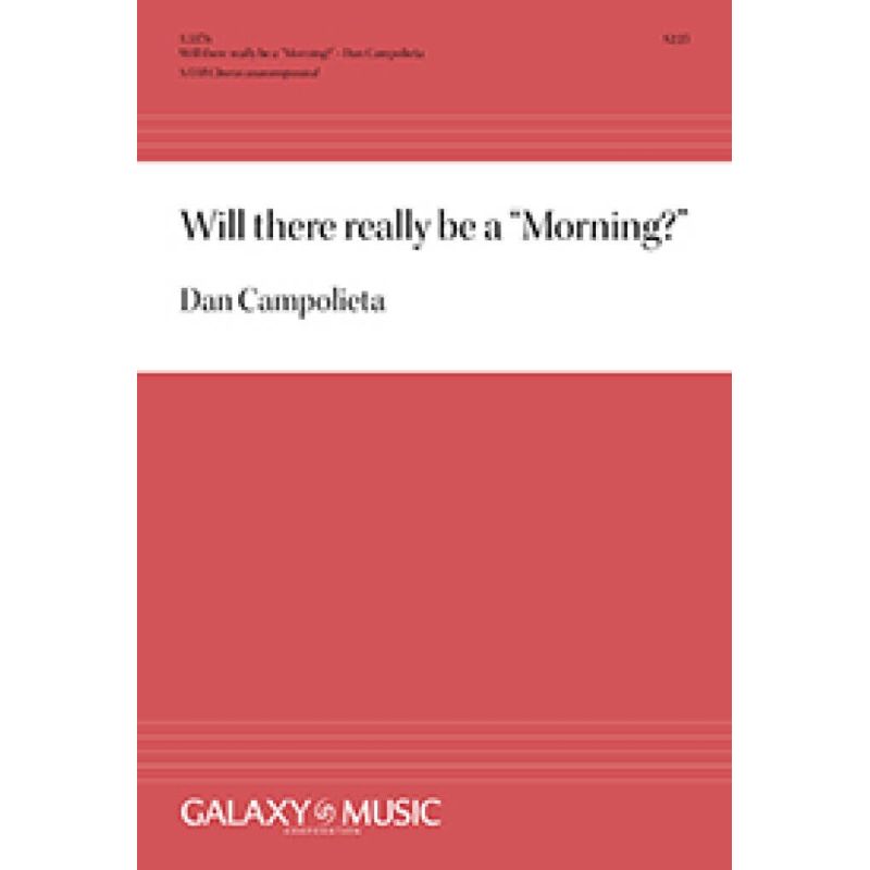 Campolieta, Dan - Will there really be a Morning?