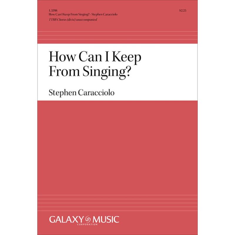 Caracciolo, Stephen - How Can I Keep From Singing?