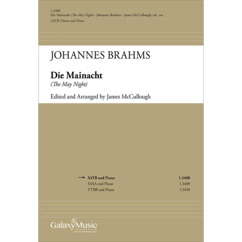 Brahms, Johannes - Die Mainacht: (The May Night)