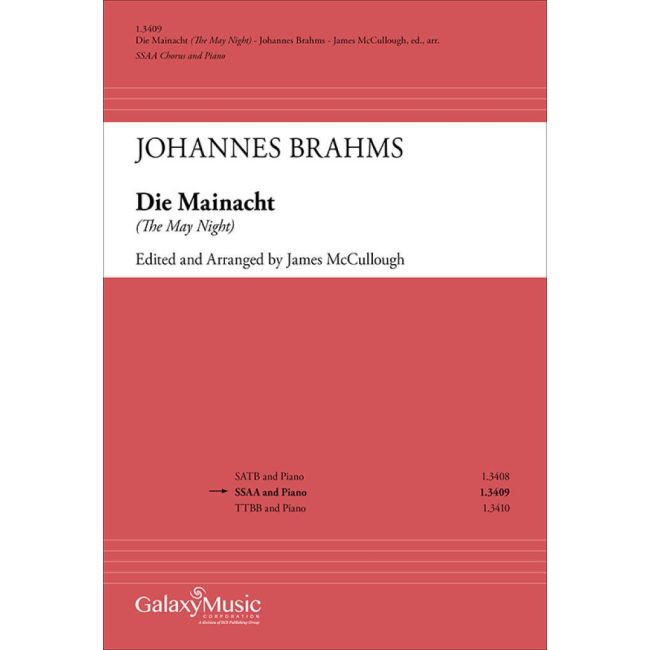 Brahms, Johannes - Die Mainacht: (The May Night)