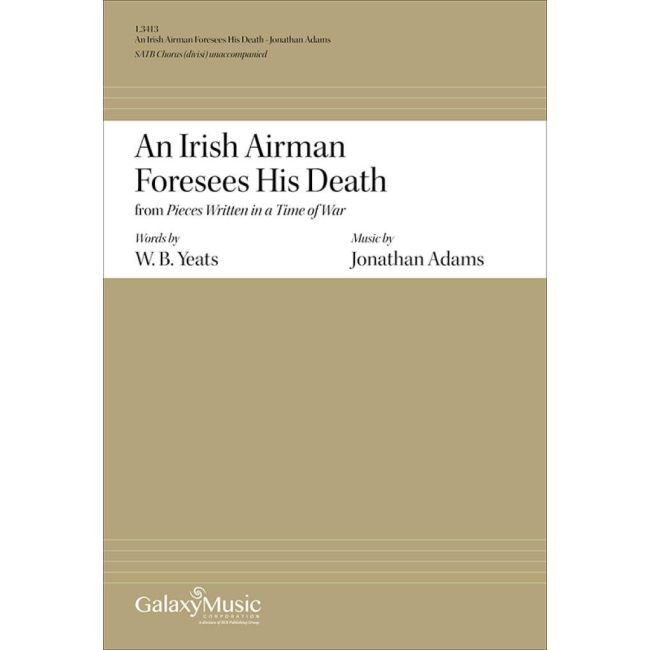 Adams, Jonathan - An Irish Airman Foresees His Death