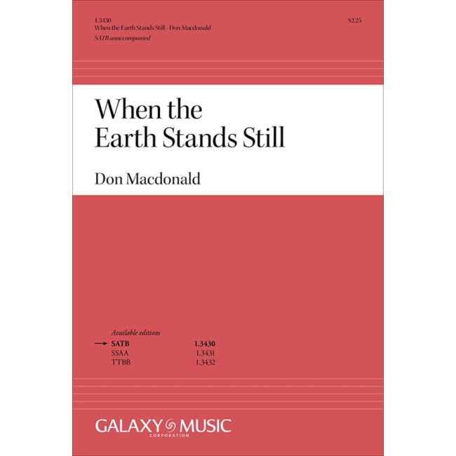MacDonald, Don - When the Earth Stands Still