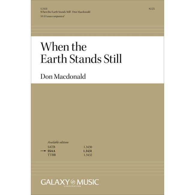 MacDonald, Don - When the Earth Stands Still