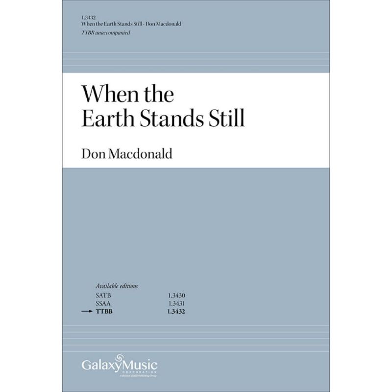 MacDonald, Don - When the Earth Stands Still