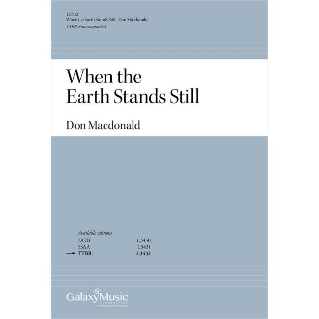 MacDonald, Don - When the Earth Stands Still