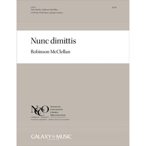 McClellan, Robinson - Nunc...