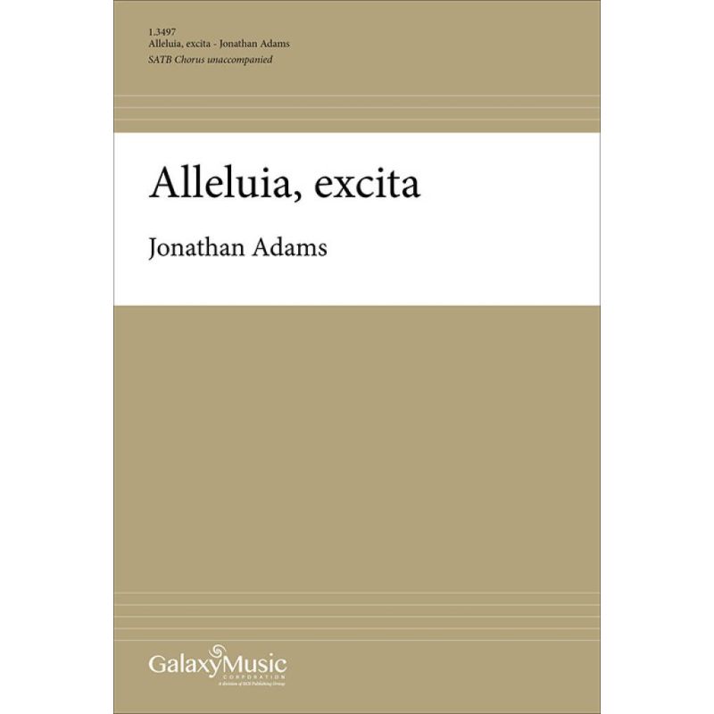 Adams, Jonathan - Alleluia, excita