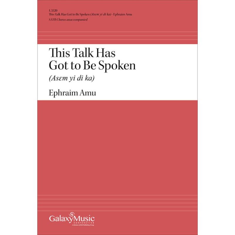 Amu & Sandler - This Talk Has Got to Be Spoken