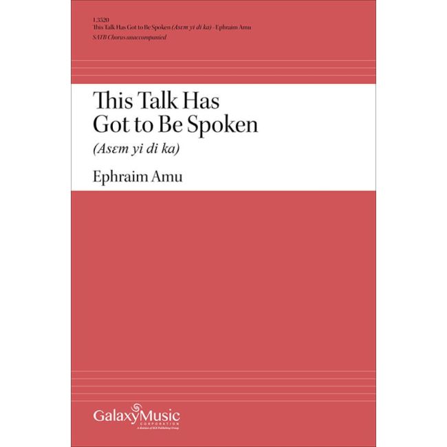 Amu & Sandler - This Talk Has Got to Be Spoken