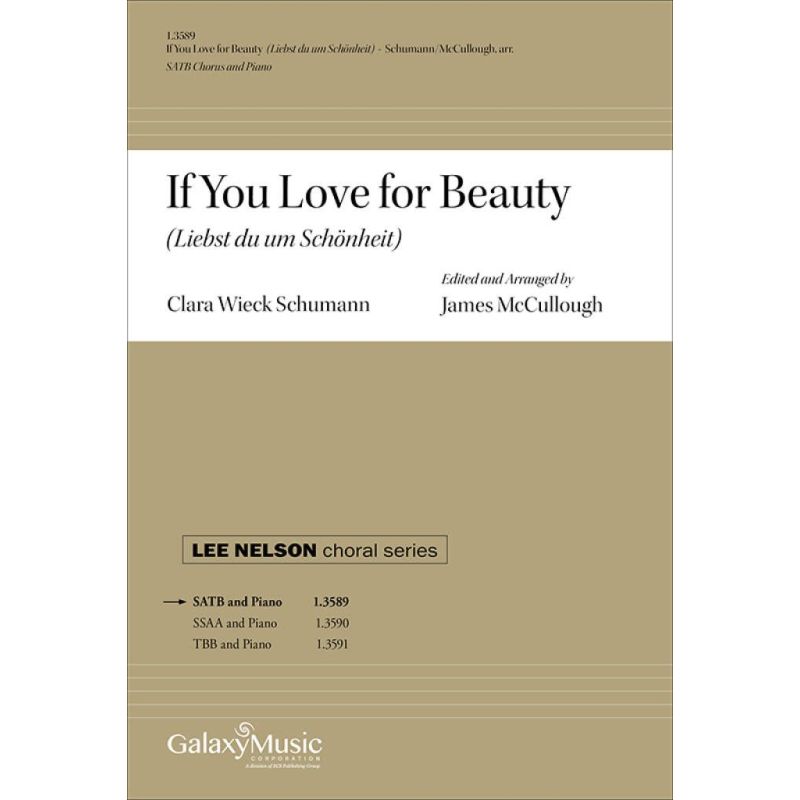 McCullough, James - If You Love for Beauty
