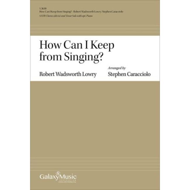 Caracciolo & Lowry - How Can I Keep from Singing?