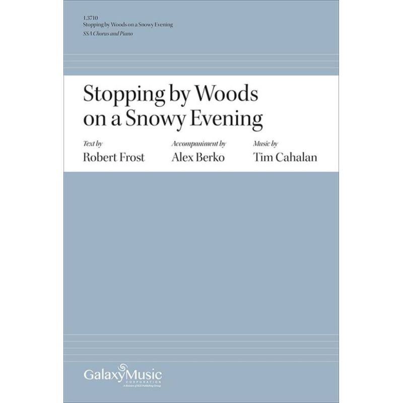 Berko, Alex - Stopping by Woods on a Snowy Evening