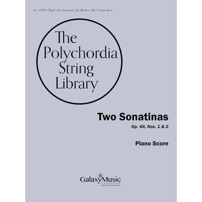 Pleyel, Ignace - Two Sonatinas Op. 48, Nos. 1 & 2