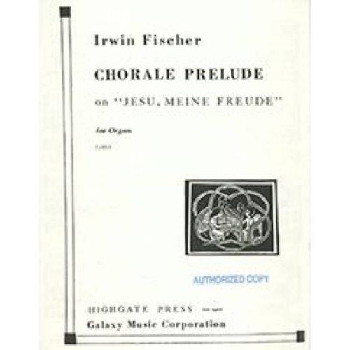 Fischer, Irwin - Chorale...