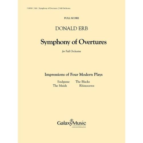 Erb, Donald - Symphony of...