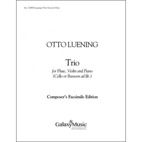 Luening, Otto - Trio