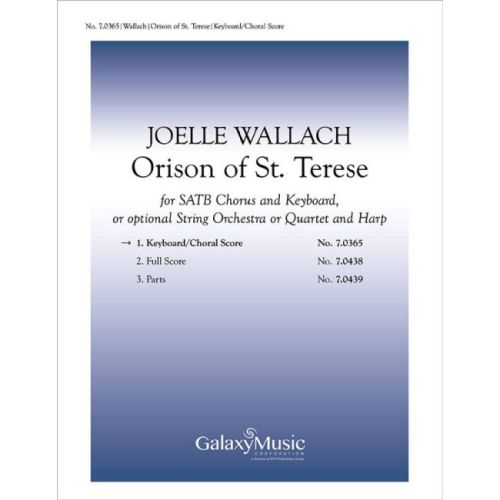 Wallach, Joelle - Orison of...