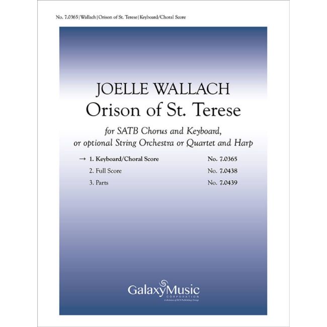 Wallach, Joelle - Orison of St. Theresa