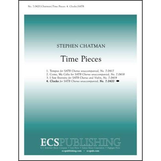 Chatman, Stephen - Time Pieces: No. 4 Clocks