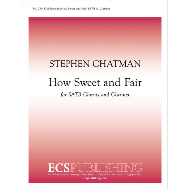 Chatman, Stephen - How Sweet and Fair