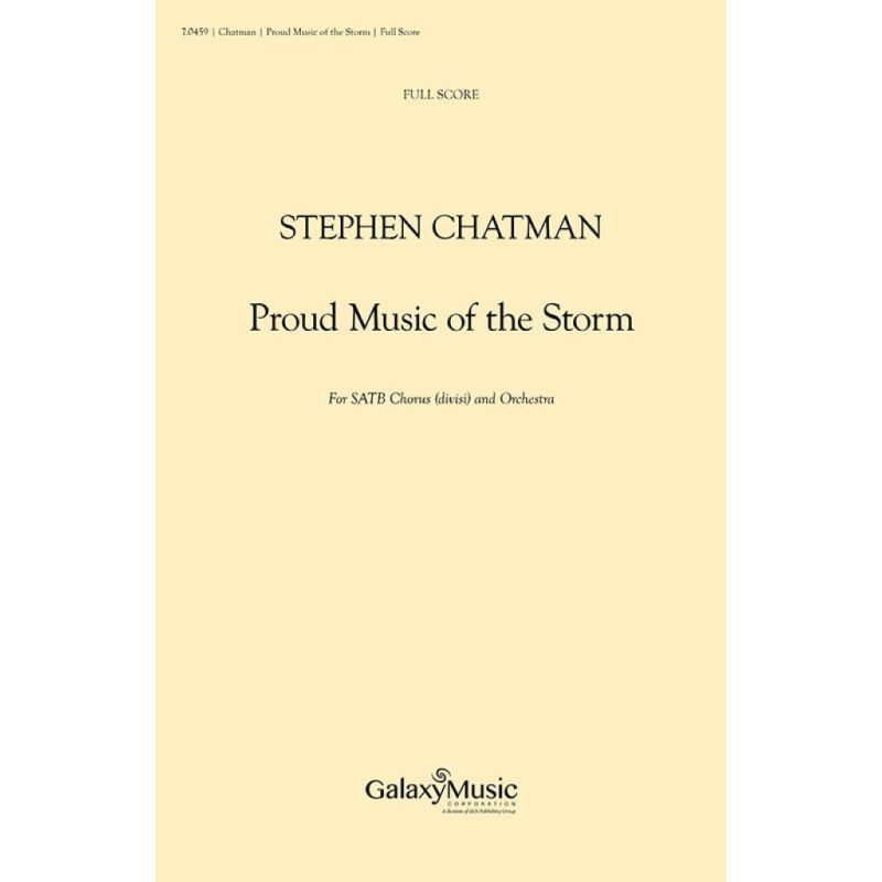 Chatman, Stephen - Proud Music of the Storm