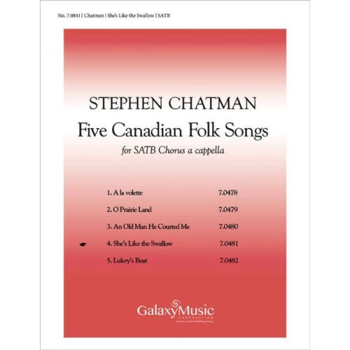 5 Canadian Folk-Songs: No 4...