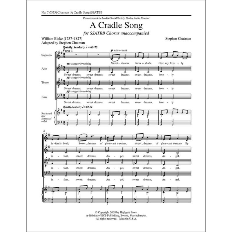 Chatman, Stephen - A Cradle Song