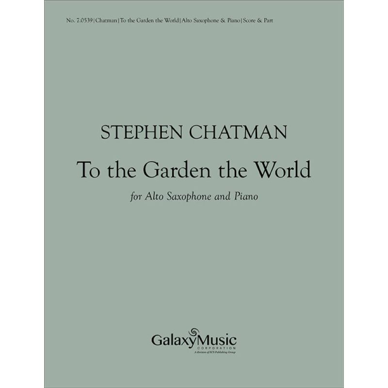 Chatman, Stephen - To the Garden the World