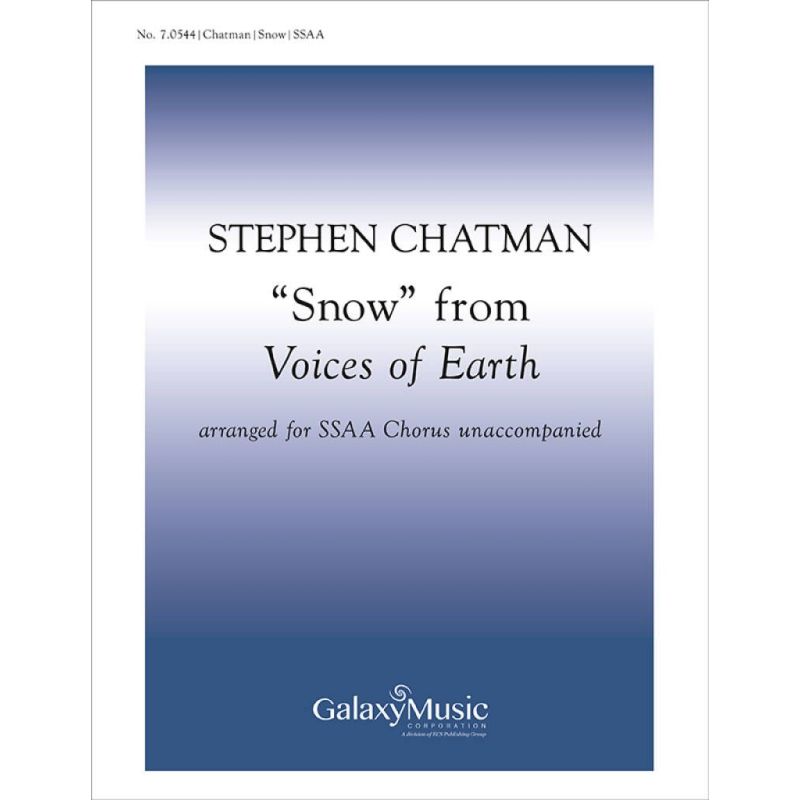 Chatman, Stephen - Voices of Earth: No. 2 Snow