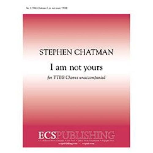 Chatman, Stephen - I am not...