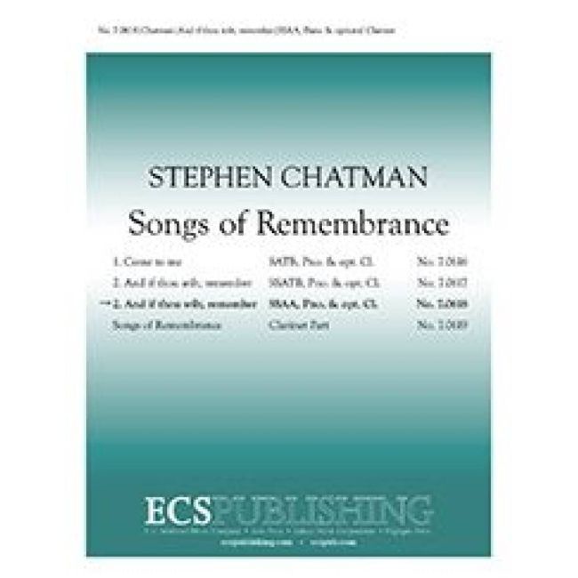 Chatman, Stephen - Songs of Remembrance