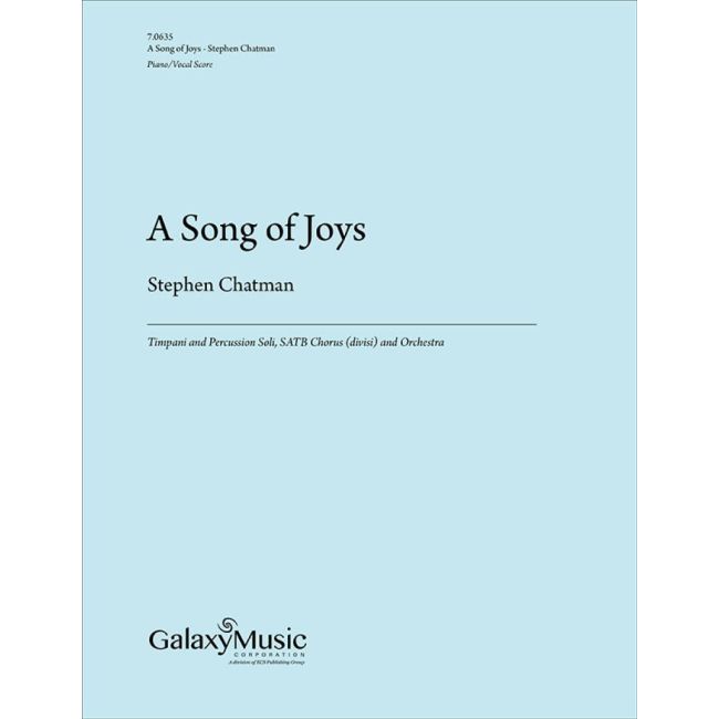 Chatman, Stephen - A Song of Joys