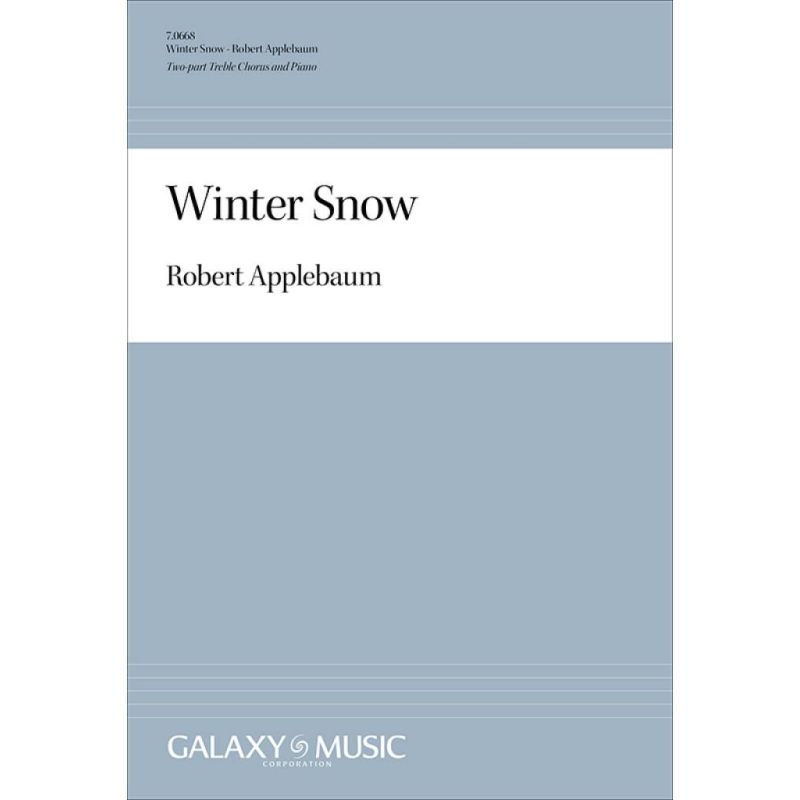 Applebaum, Robert - Winter Snow