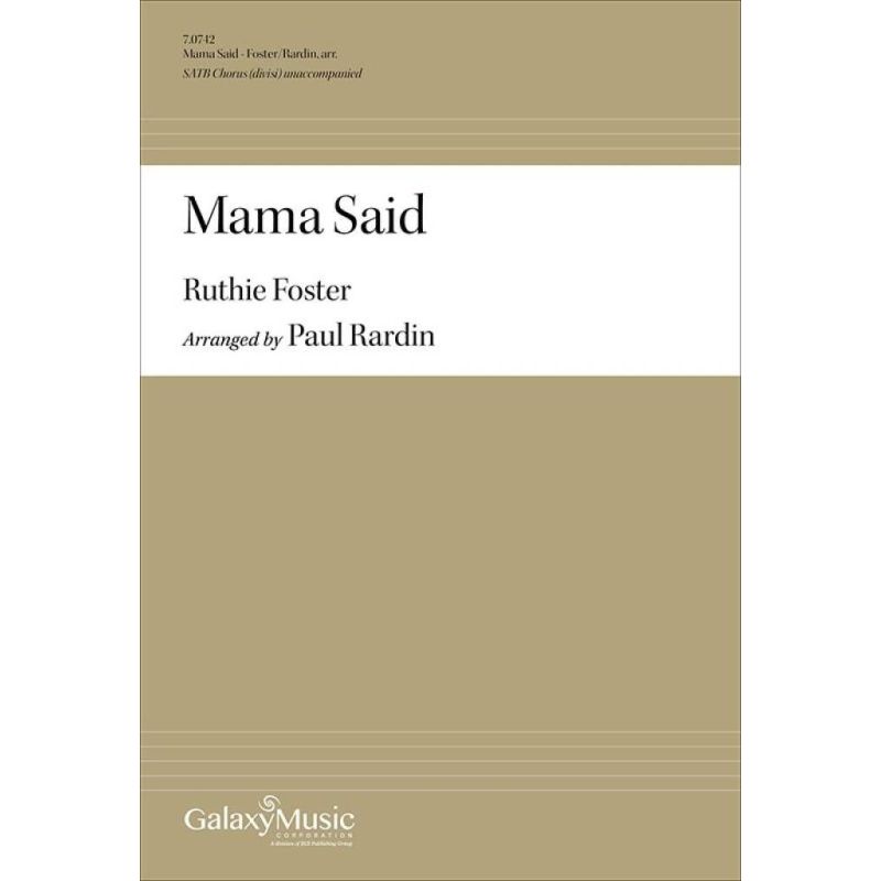 Foster, Ruthie - Mama Said