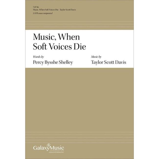 Davis, Taylor Scott - Music, When Soft Voices Die