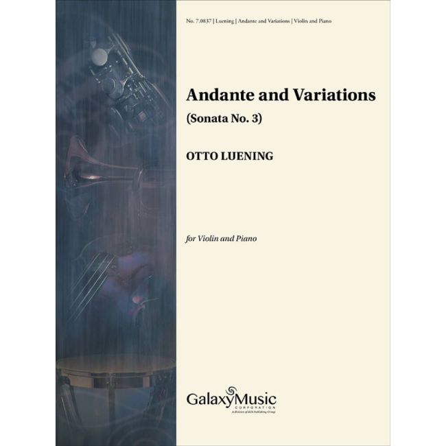 Luening, Otto - Andante and Variations