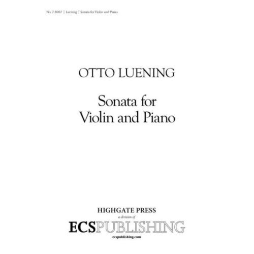 Luening, Otto - Sonata for...