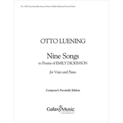Luening, Otto - Nine Songs...