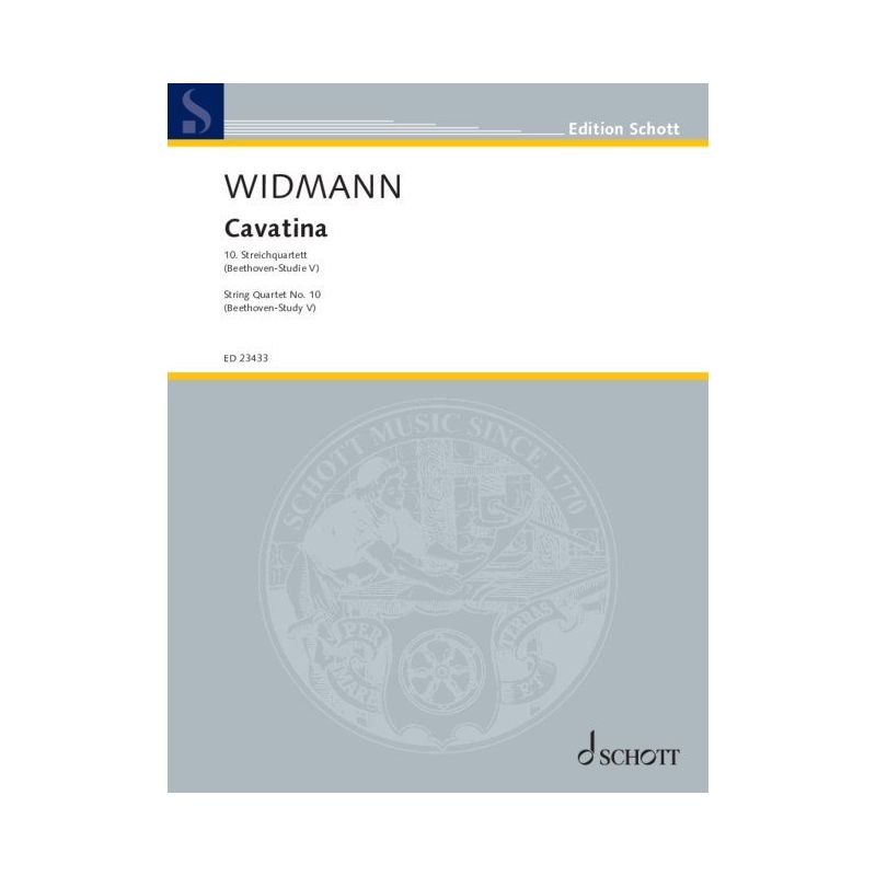 Widmann, Joerg - Cavatina