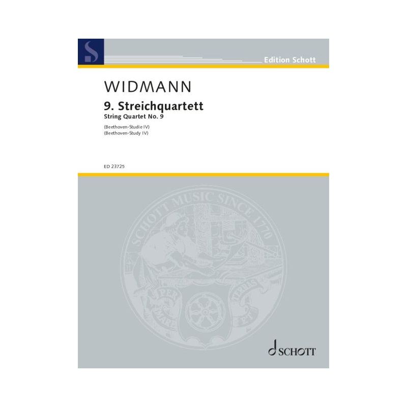 Widmann, Joerg - String Quartet No. 9