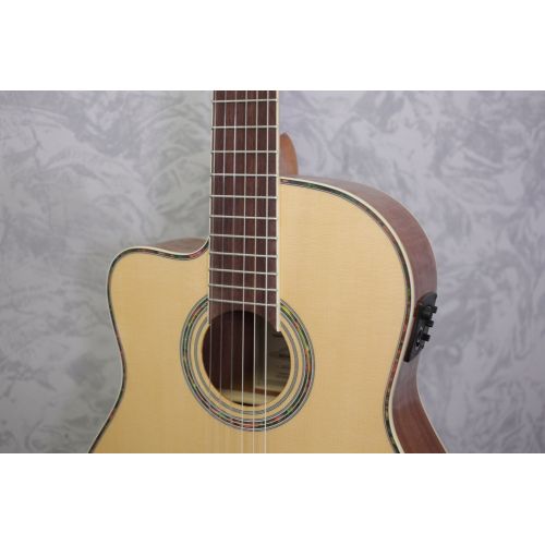 Ortega RCE141 Natural Finish Left Handed