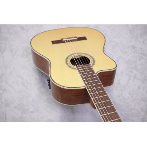 Ortega RCE141 Natural Finish Left Handed
