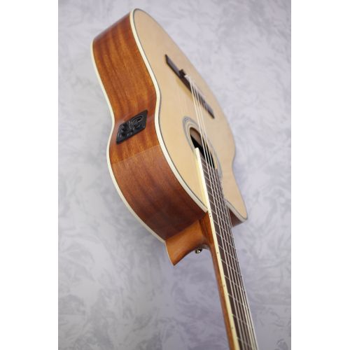 Ortega RCE141 Natural Finish Left Handed